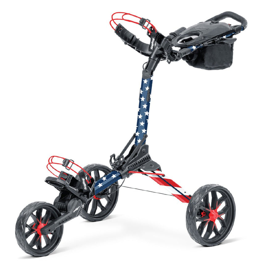 Nitron Auto - Open Golf Push Cart - Dynamic Brands