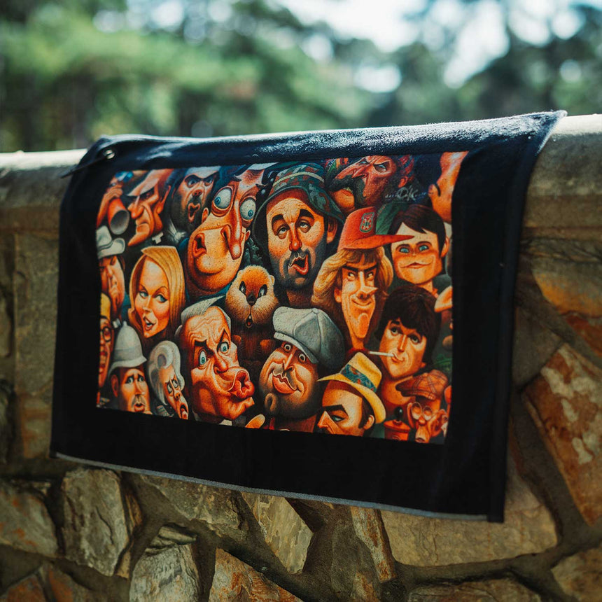 Edge™ Towel | Faces of Caddyshack - Dynamic Brands