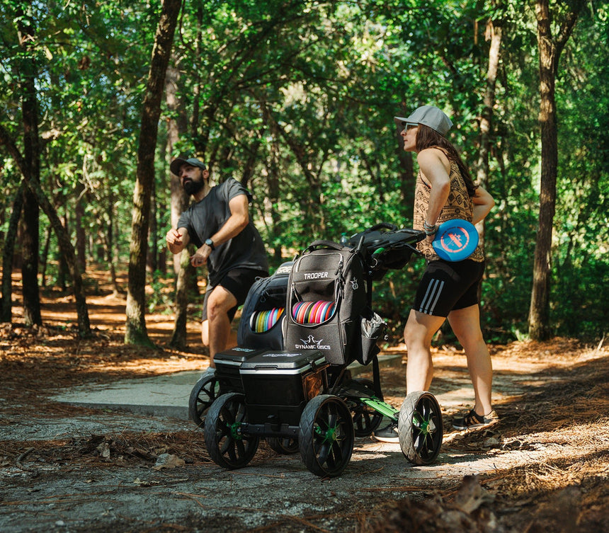 Quad Pro Disc Golf Cart - Dynamic Brands