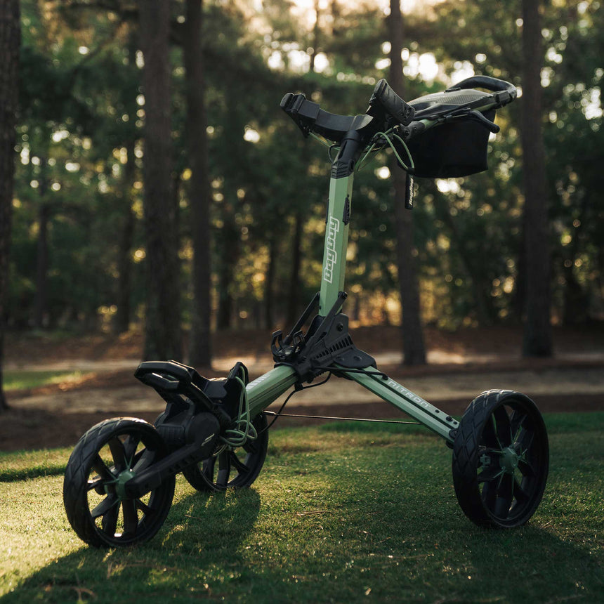 Nitron Auto-Open Golf Push Cart - Dynamic Brands