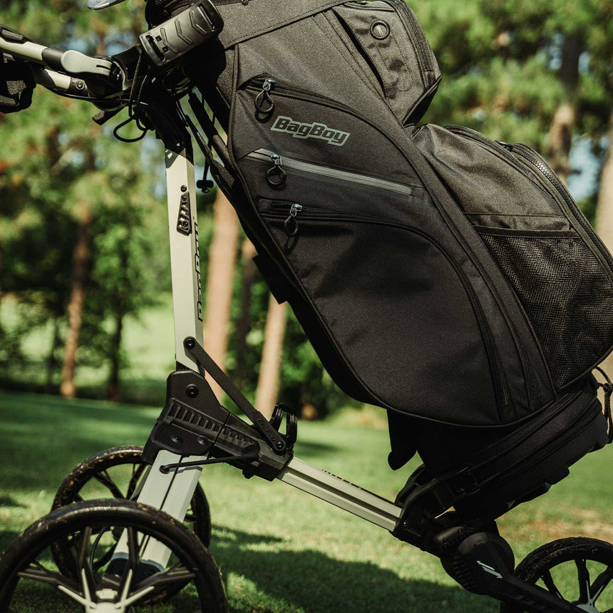 Nitron Auto-Open Golf Push Cart - Dynamic Brands