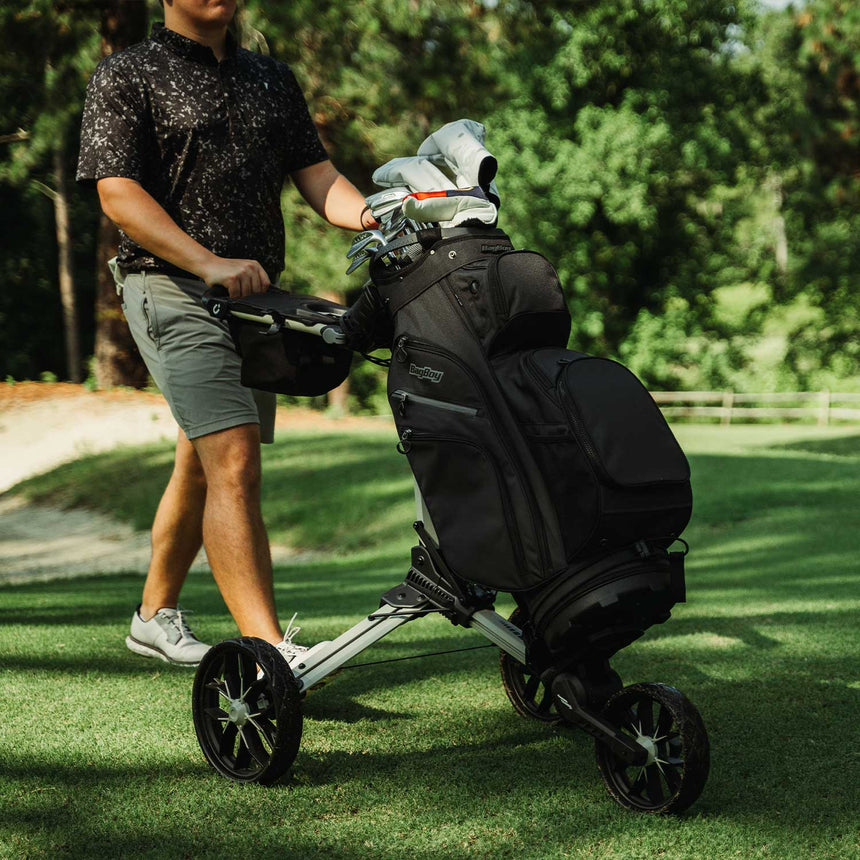 Nitron Auto-Open Golf Push Cart - Dynamic Brands