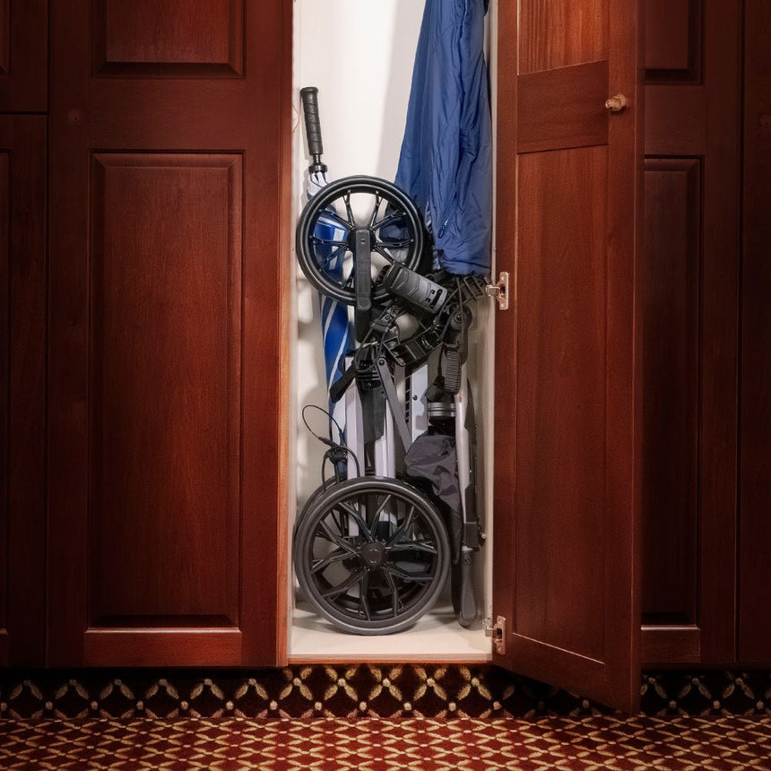 Slimfold Compact Golf Push Cart - Dynamic Brands