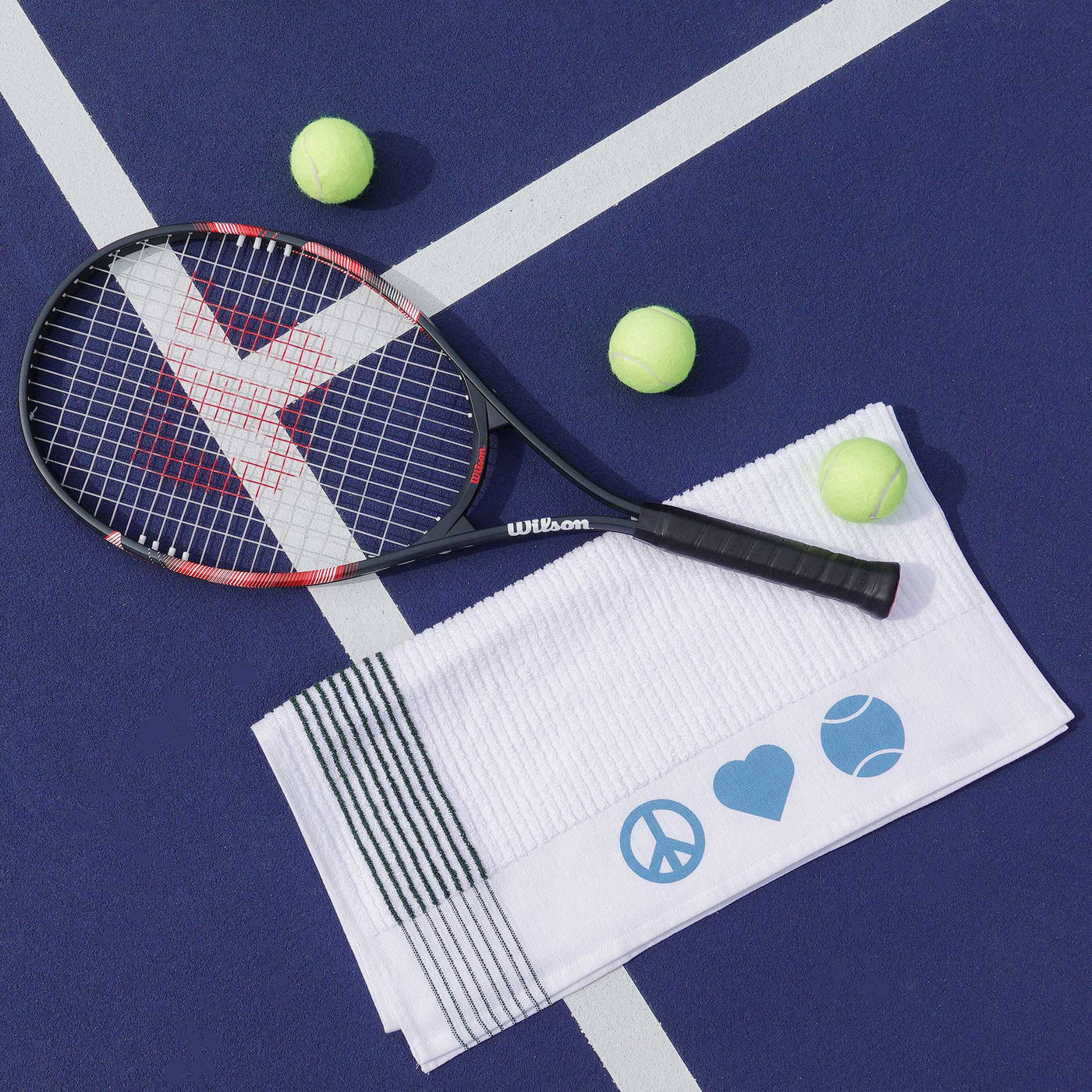 Club Towel | Peace Love Tennis - Dynamic Brands
