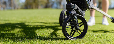 Swivel vs. Fixed Front Wheel Push Carts: What Actually Matters on the Course - Dynamic Brands