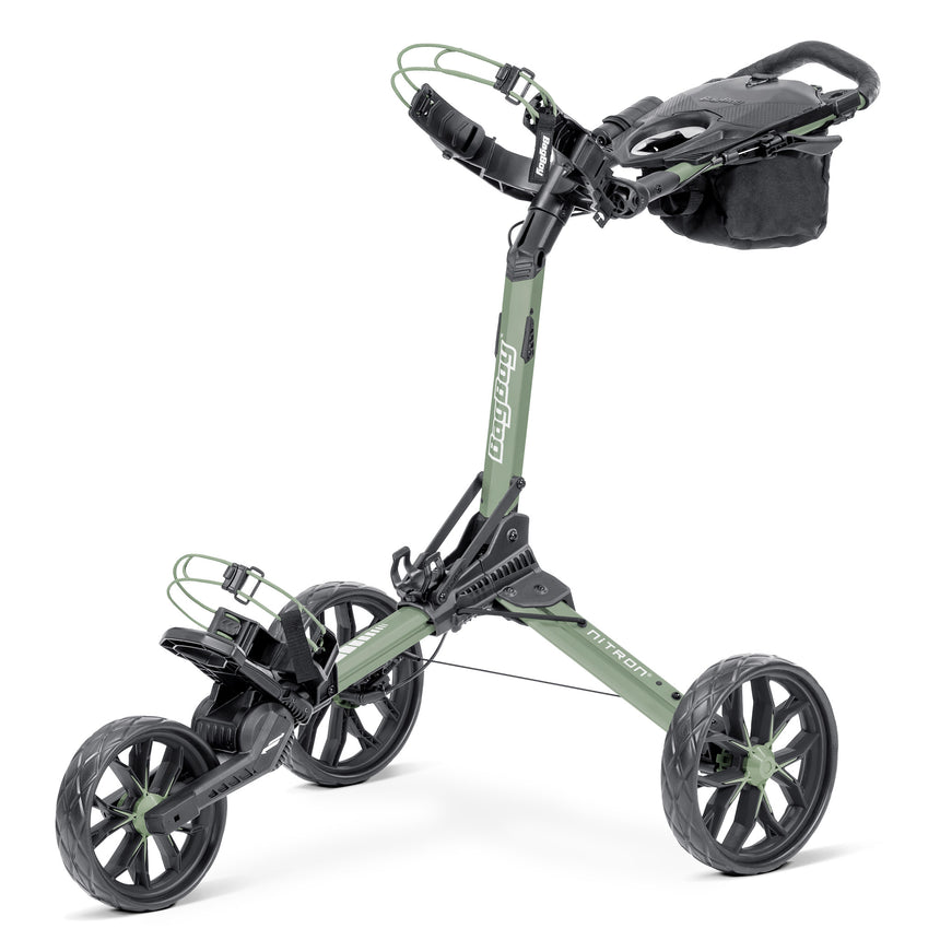 Nitron Auto-Open Golf Push Cart - Dynamic Brands