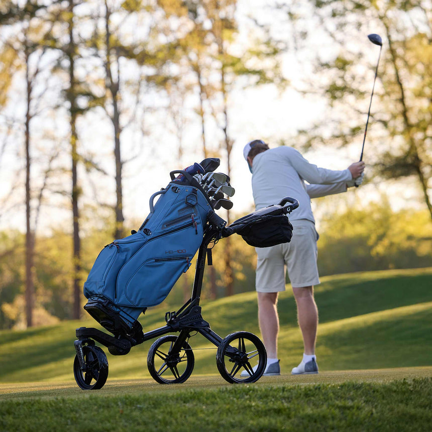 Nitron Swivel Golf Push Cart - Dynamic Brands