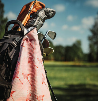 Ultimate Microfiber Towel | Pink Flamingos - Dynamic Brands