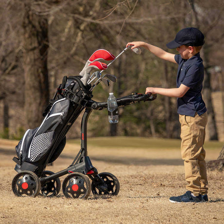 Quad Junior Golf Push Cart - Dynamic Brands