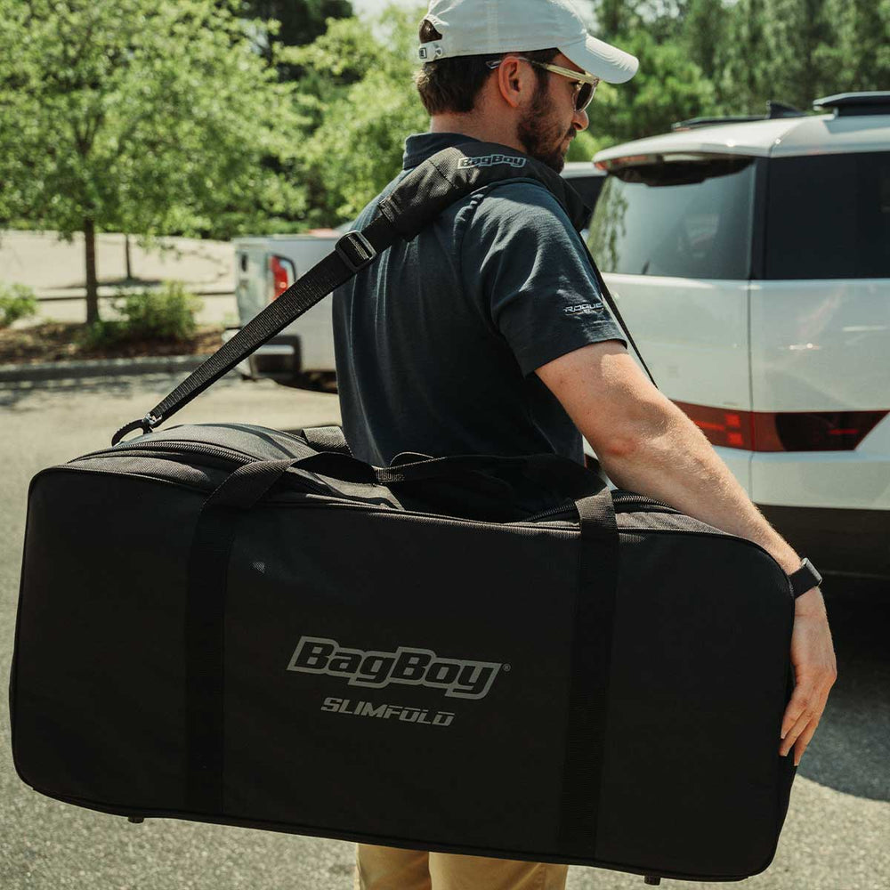 carrying around travel bag for men Bag Boy 2025 Slimfold Travel Bag