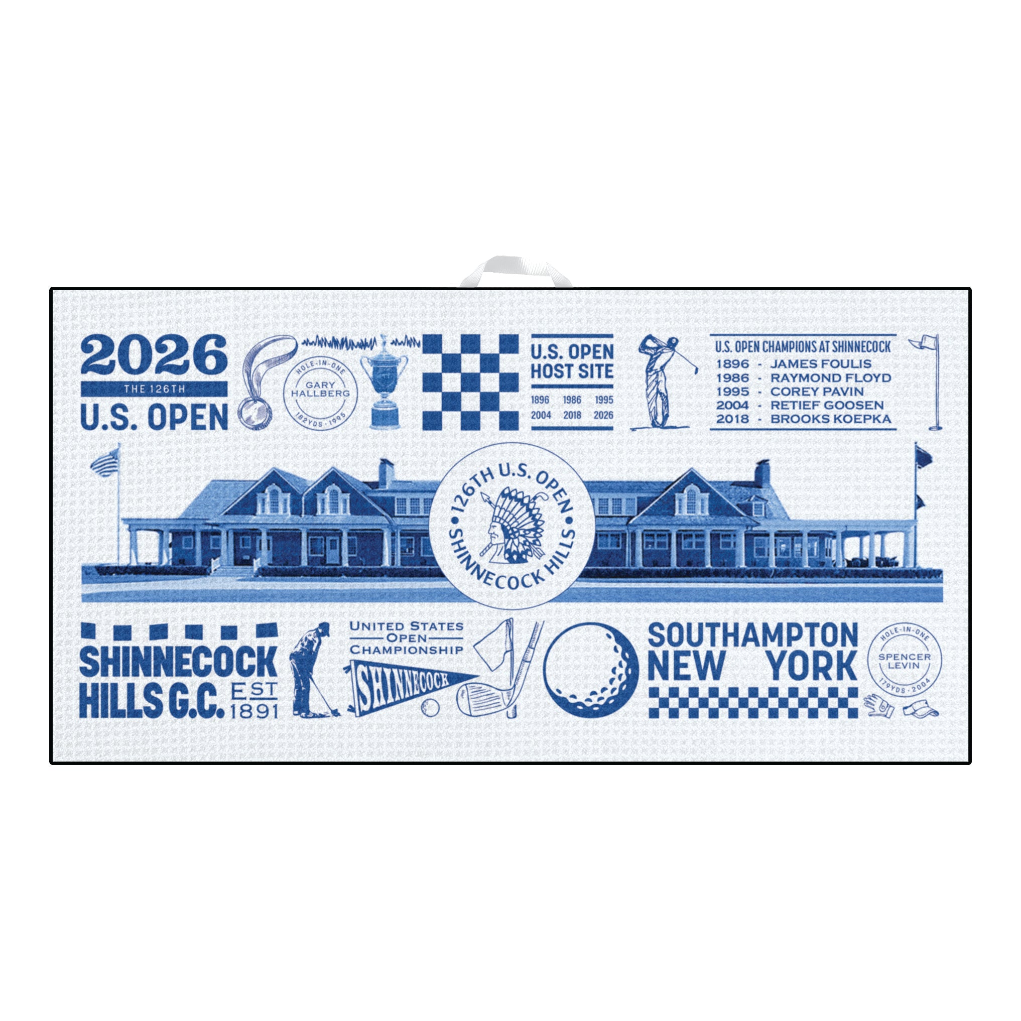 2026 U.S. Open Ultimate Microfiber Icons Towel – Dynamic Brands
